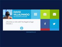 Tablet Screenshot of davidvillalpando.com